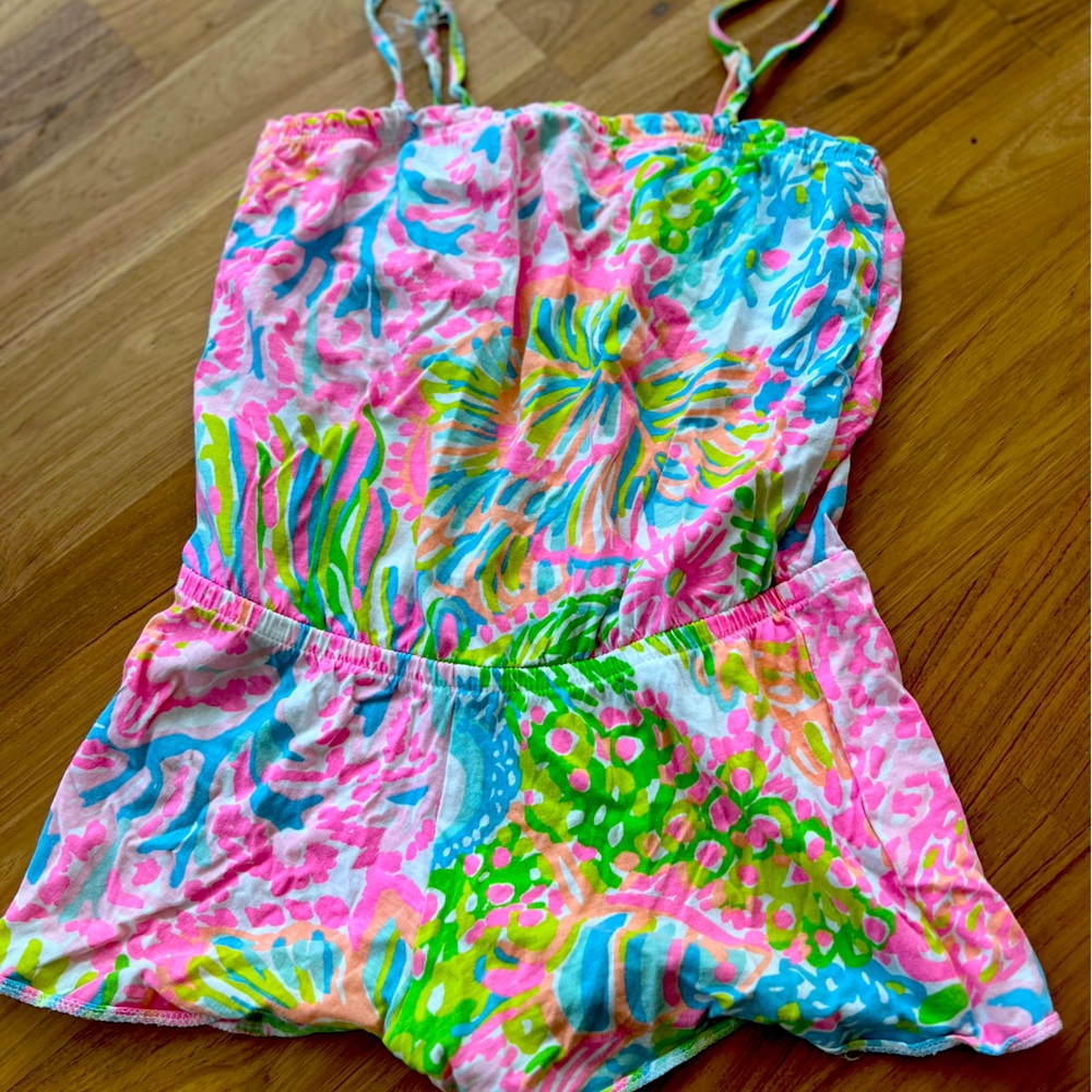 Lilly Pulitzer Girls Romper (6-8)
